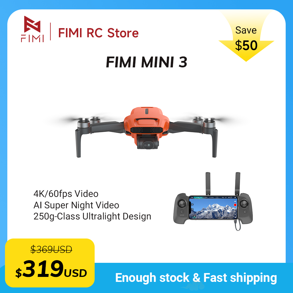 Drone Gps Mount - FIMI MINI 3 Camere drone 4K