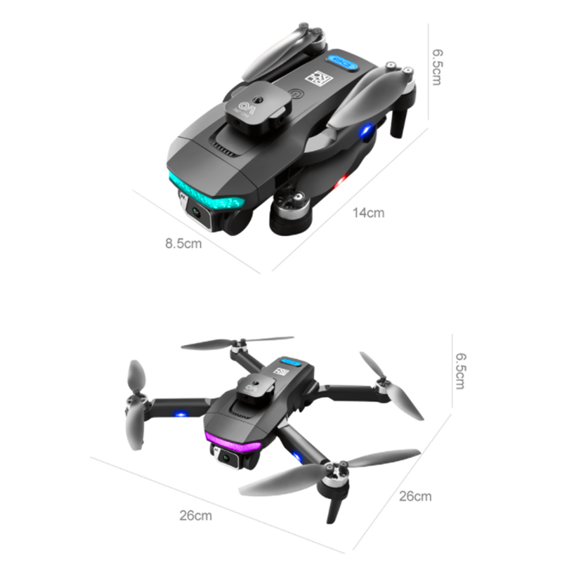 D8PRO Brushless GPS Drone, 6K  - مراجعة Drone Gps Mount وسعره