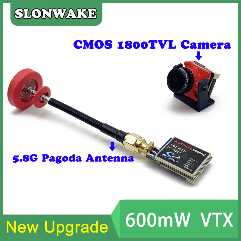 5.8G 48CH 600mW adjustable VTX - مراجعة Drone Frame وسعره