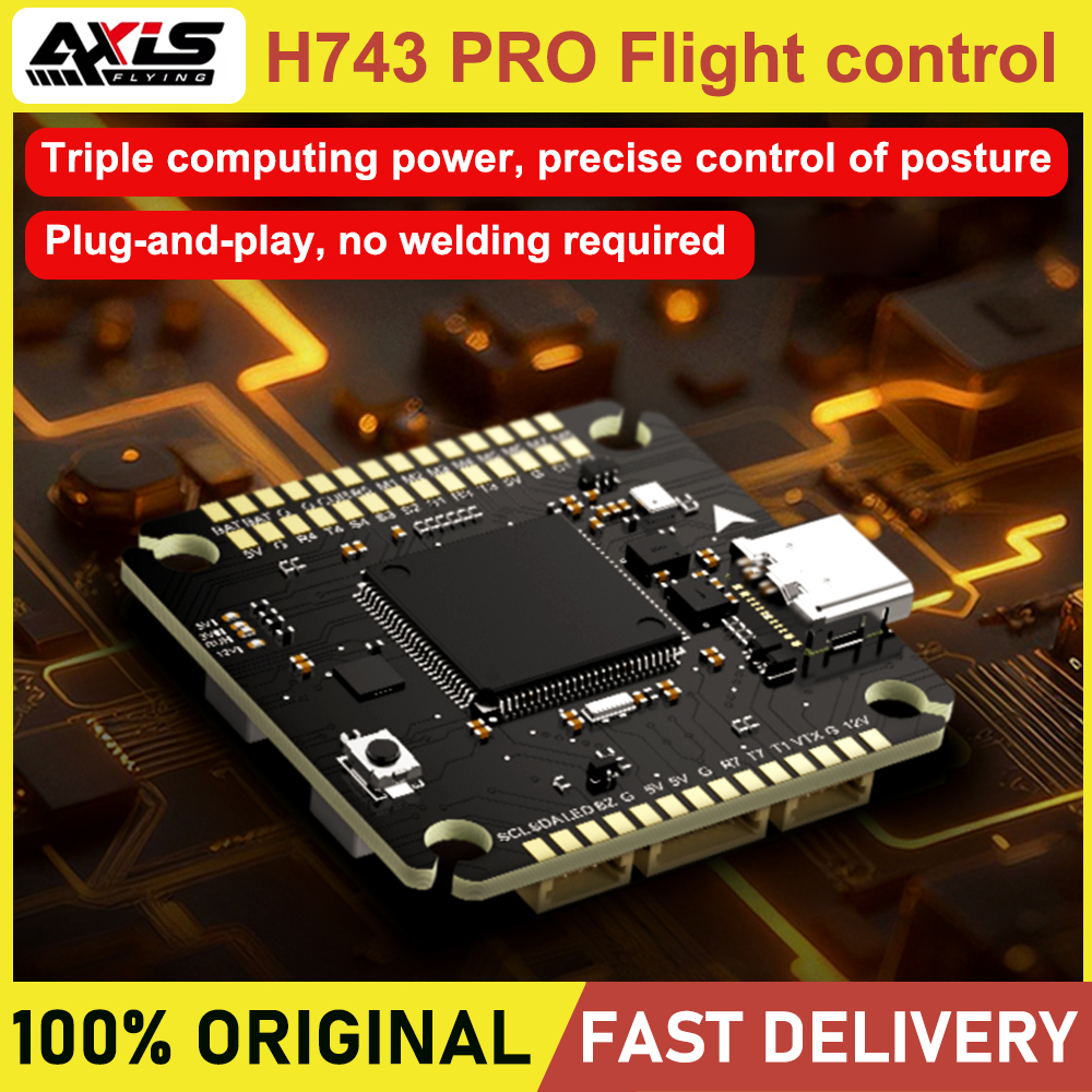 Axisflying H743 PRO Flight Con - مراجعة Drone Flight Controller وسعره