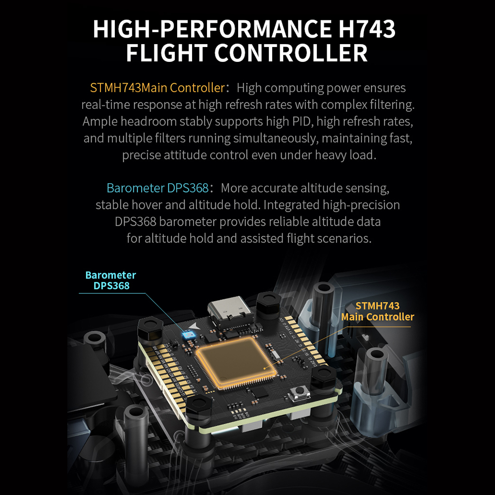 Axisflying H743 PRO Flight Con - مراجعة Drone Flight Controller وسعره
