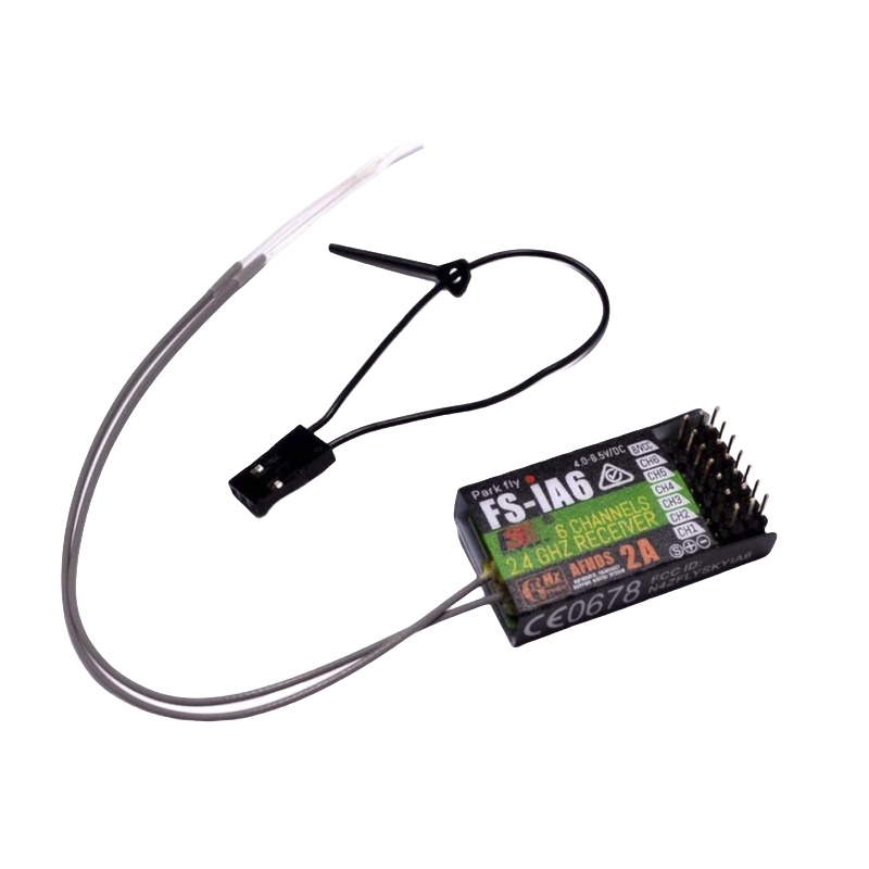 Flysky FS-IA6 Receiver 6CH Dua - مراجعة Drone Antenna وسعره
