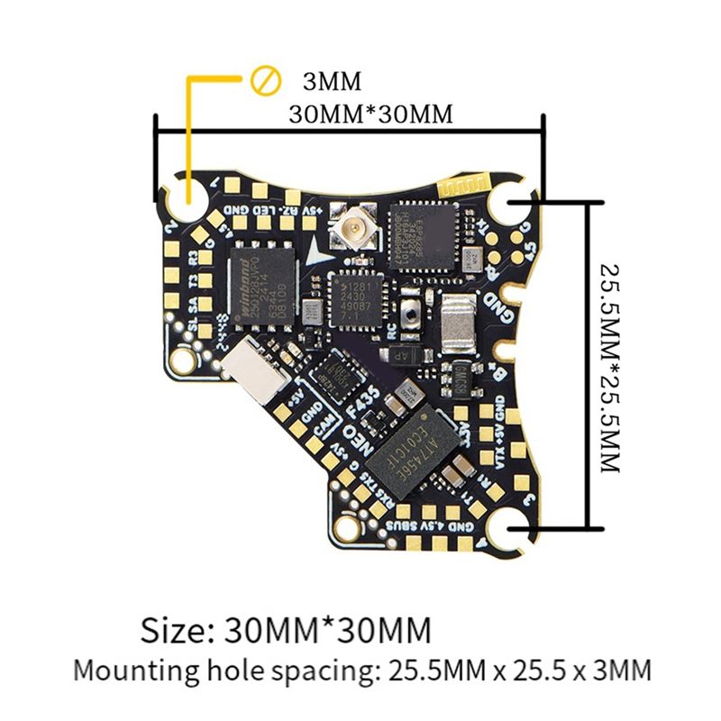 FBIL-F435 NEO 1S AIO Flight Co - مراجعة Drone Esc وسعره