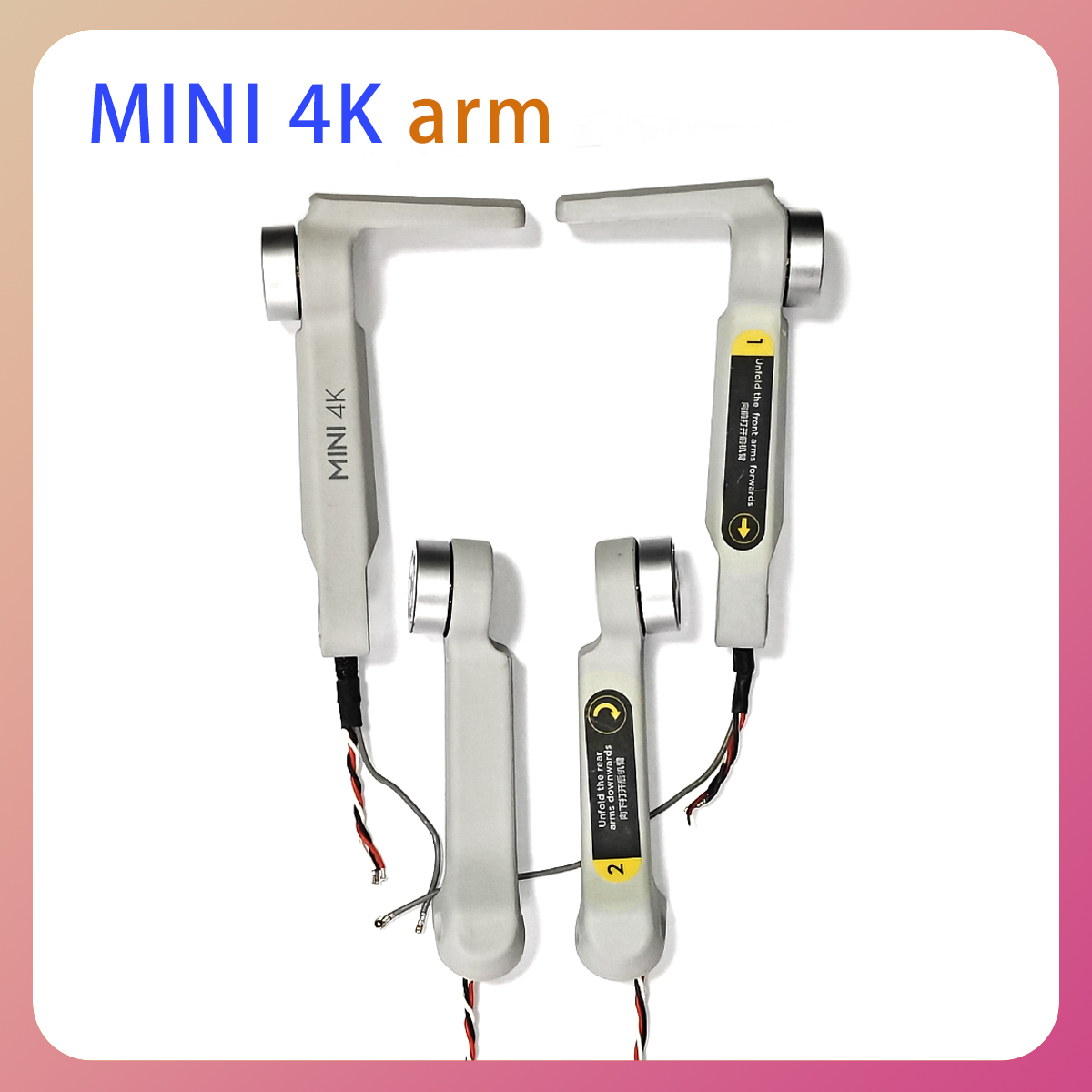 Original DJI Mini 4K  left rig - مراجعة Drone Arm وسعره