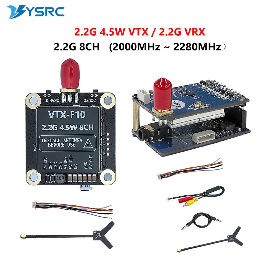 2.0-2.2G 4.5W VTX 8CH FPV Vide - مراجعة Drone Receiver وسعره