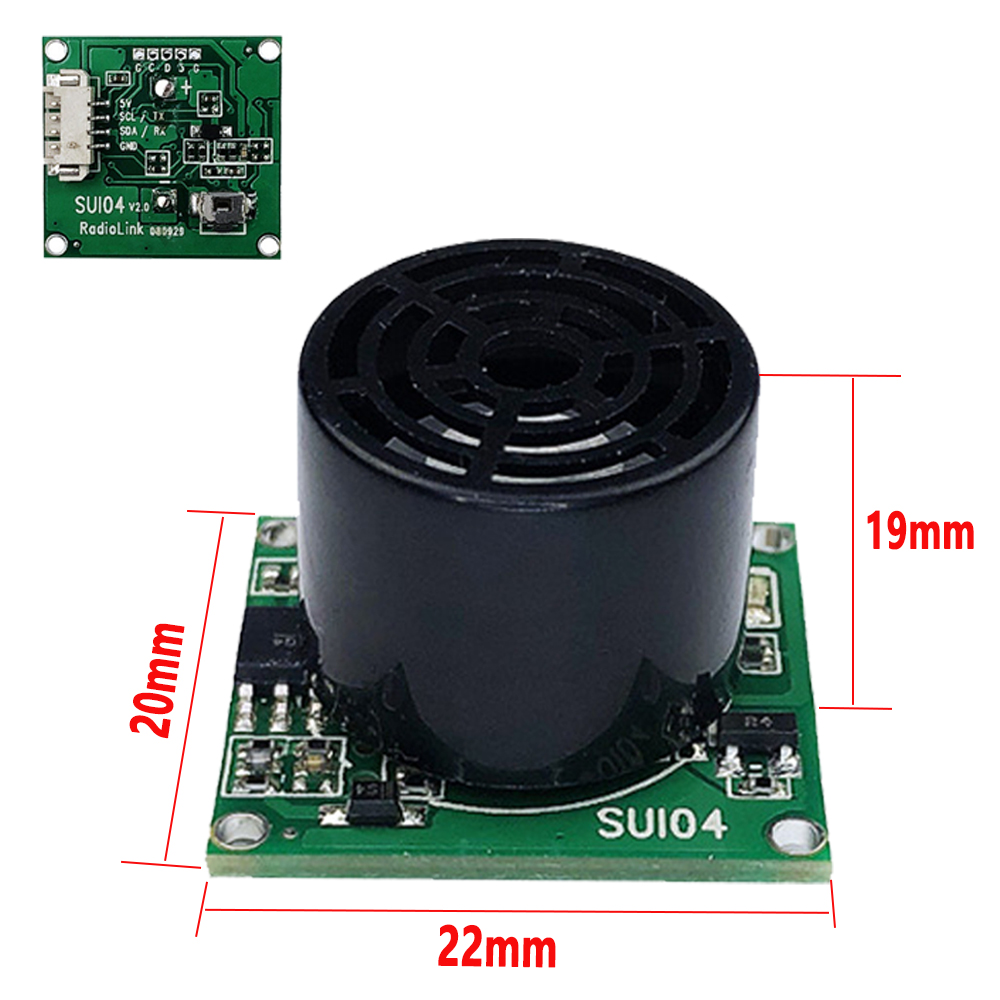 SUI04 Ultrasonic Sensor Sonar  - مراجعة Drone Frame وسعره