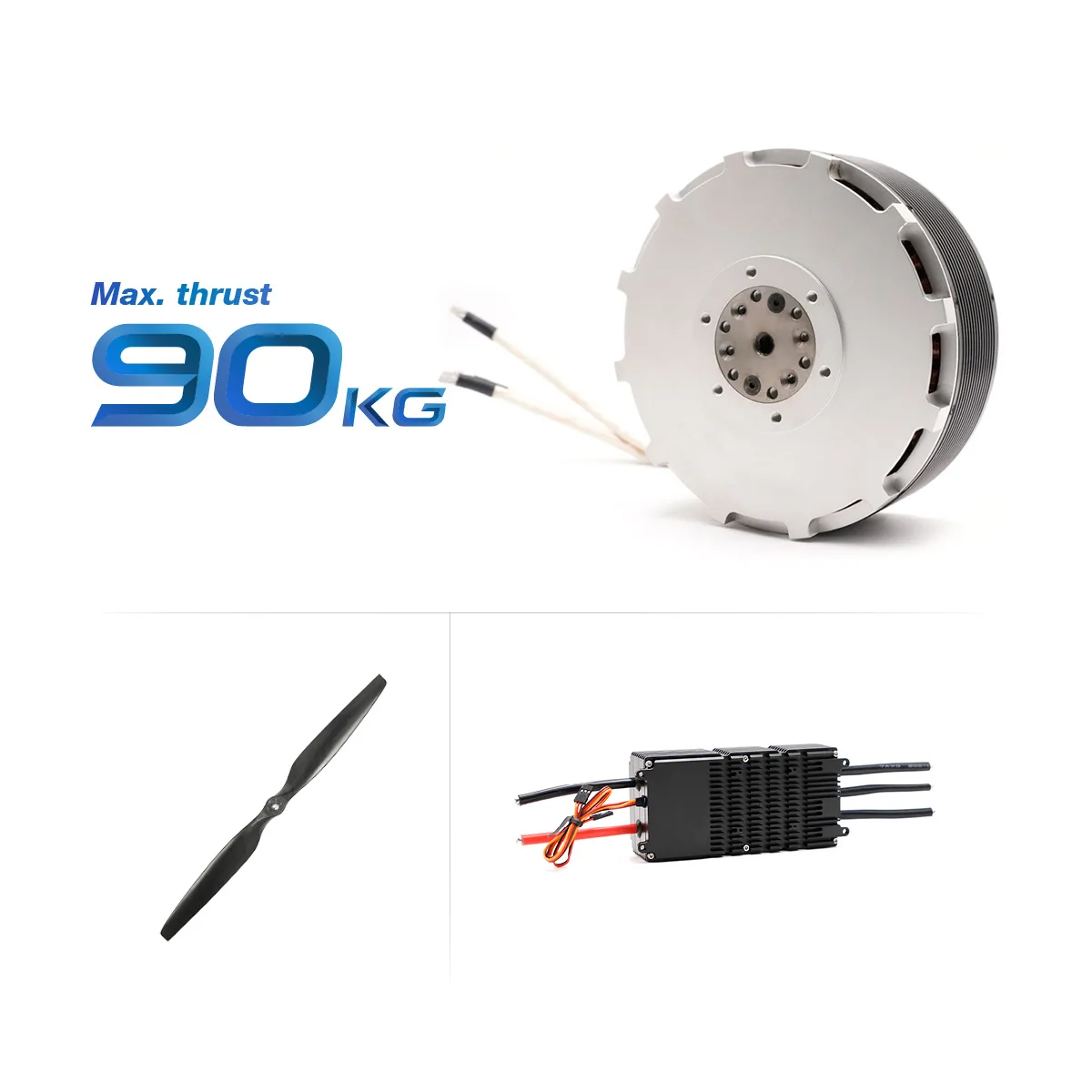 High Power 90KG Thrust Brushle - مراجعة Drone Motor وسعره