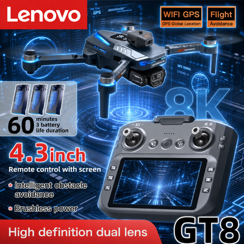 Lenovo GT8 8K Drone Profession - مراجعة Drone Gps Mount وسعره