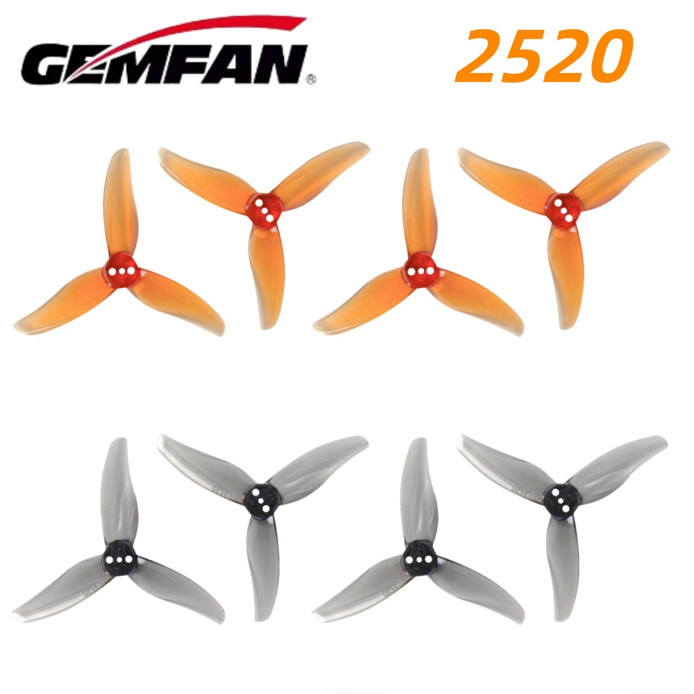 4Pairs Gemfan Hurricane 2520 2 - مراجعة Drone Propeller وسعره