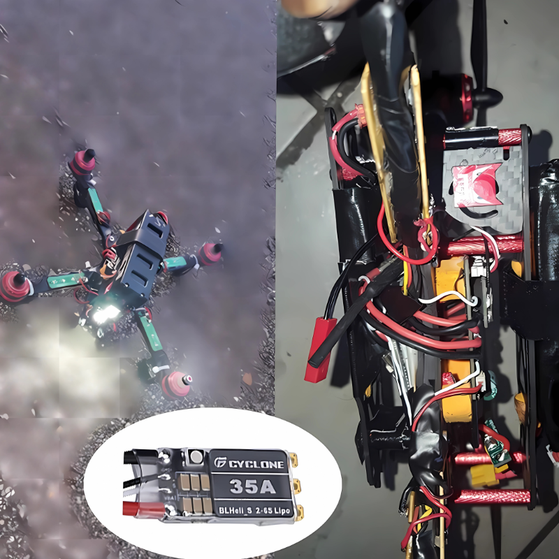 Cyclone 35A BLHeli_S ESC - Hig - مراجعة Drone Motor وسعره