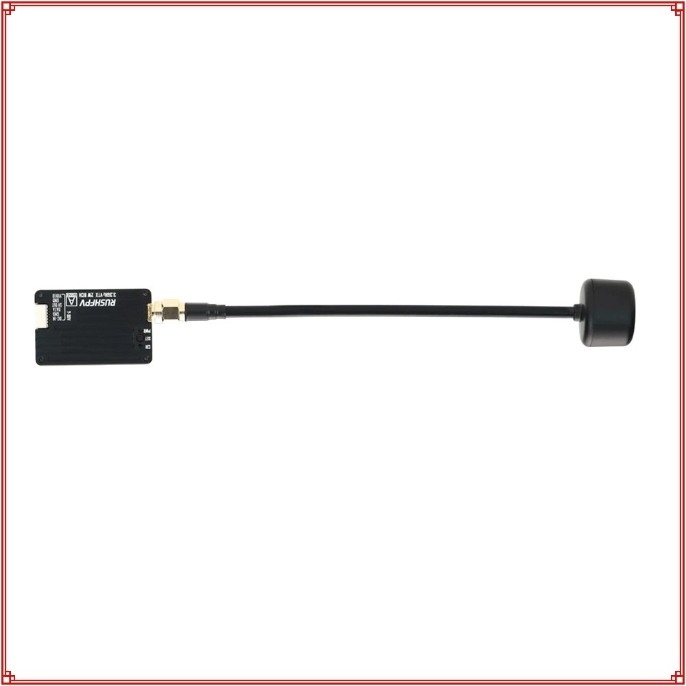 2026 New RUSHFPV 3.3G 2W VTX T - مراجعة Drone Antenna وسعره
