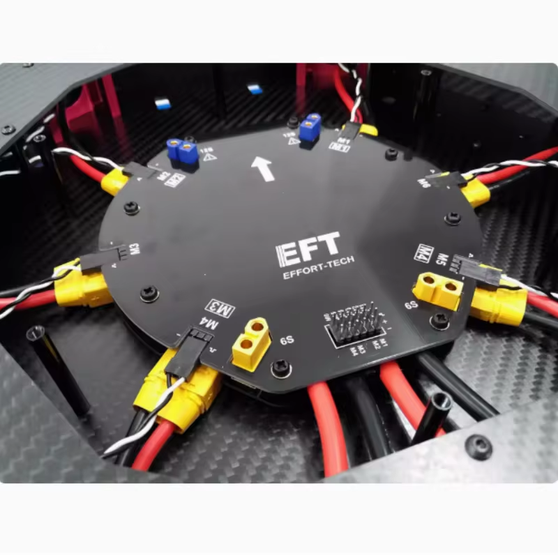 EFT Large Current Power Distri - مراجعة Drone Battery وسعره