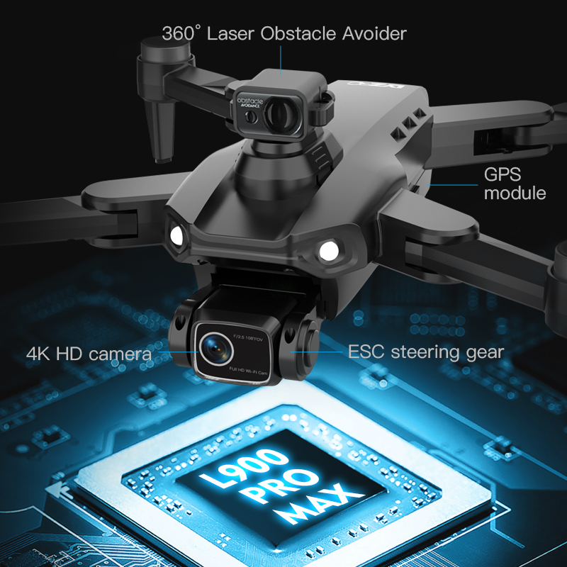L900 Pro SE MAX GPS Drone 4K P - مراجعة Drone Gps Mount وسعره