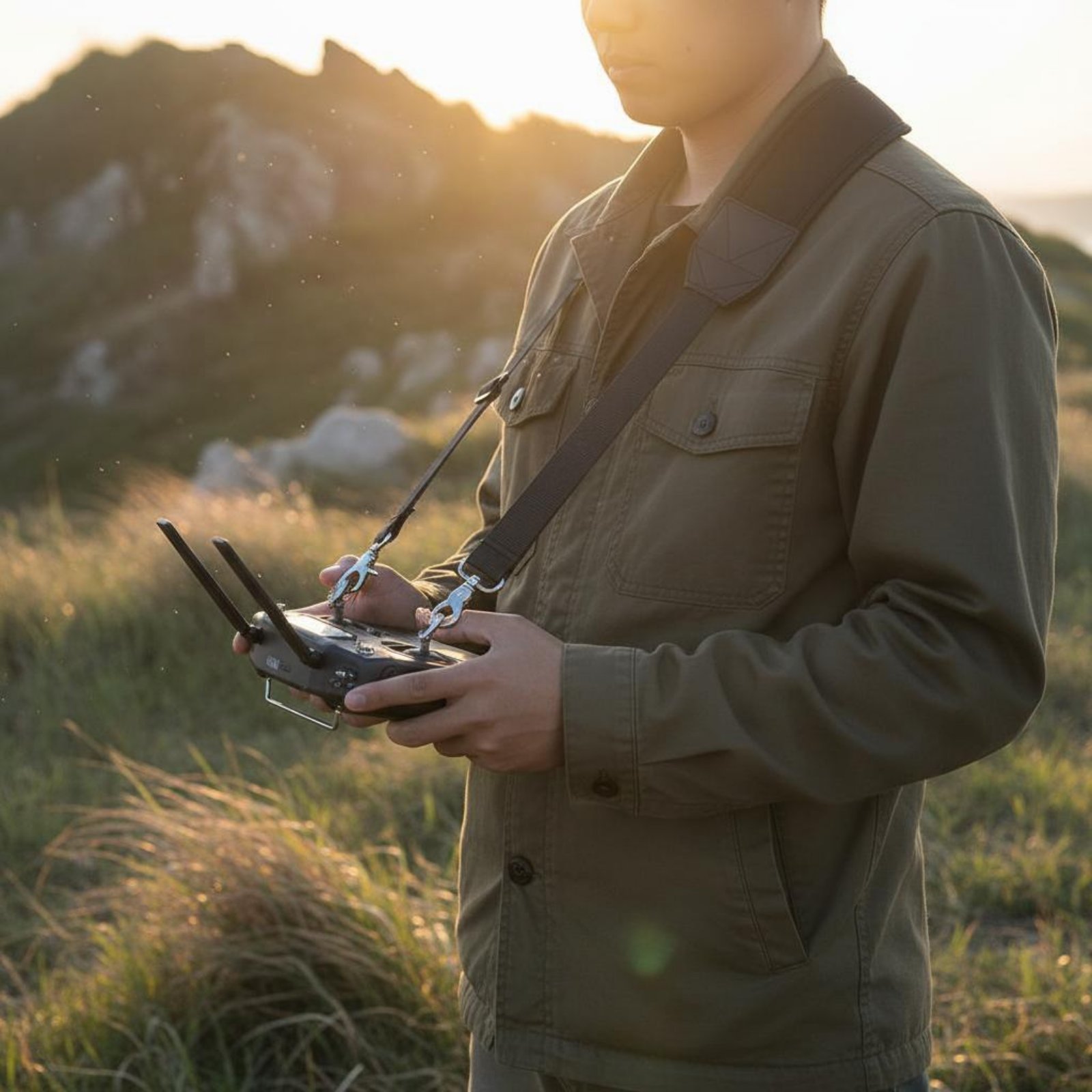 Drone Transmitter Strap Quick  - مراجعة Drone Arm وسعره