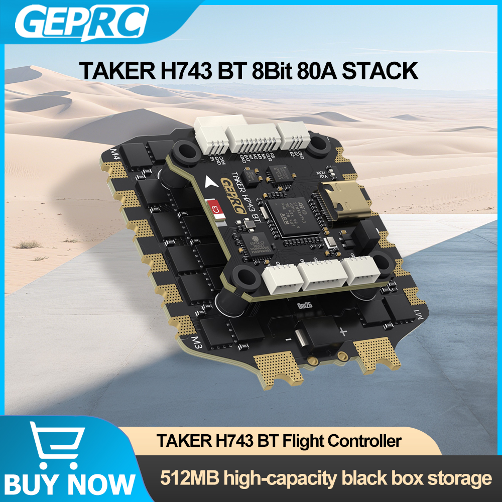 GEPRC TAKER H743 BT 8Bit 80A S - مراجعة Drone Esc وسعره