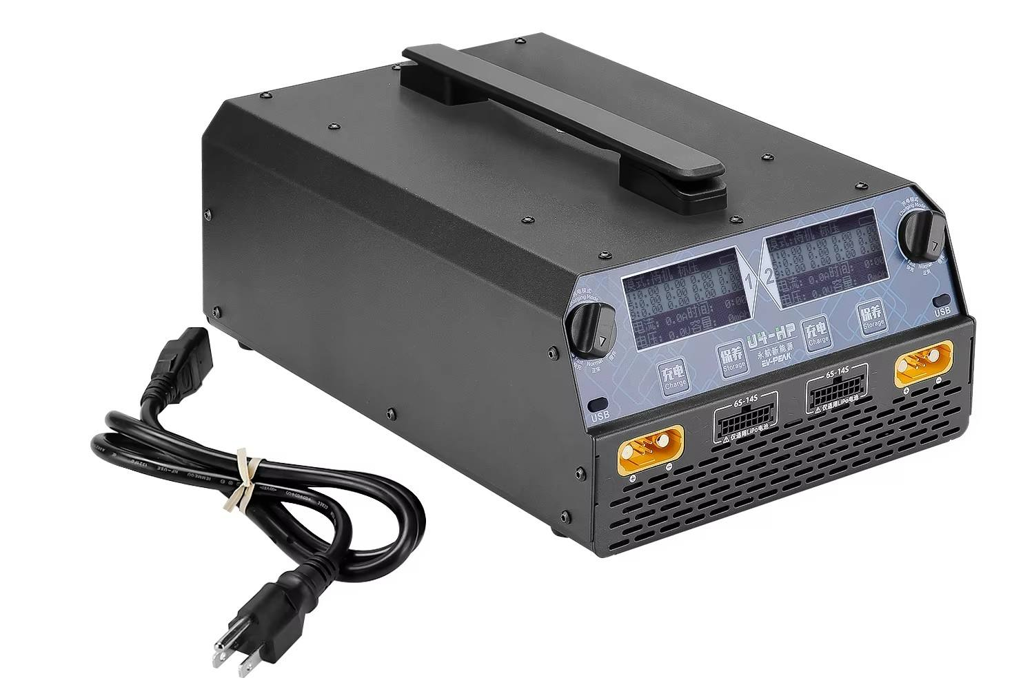EV-PEAK U4-HP Dual Channel 250 - مراجعة Drone Charger وسعره