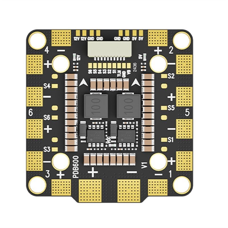 【CYBER MONDAY】1 Pc PDB600A 8S  - مراجعة Drone Power Distribution Board وسعره