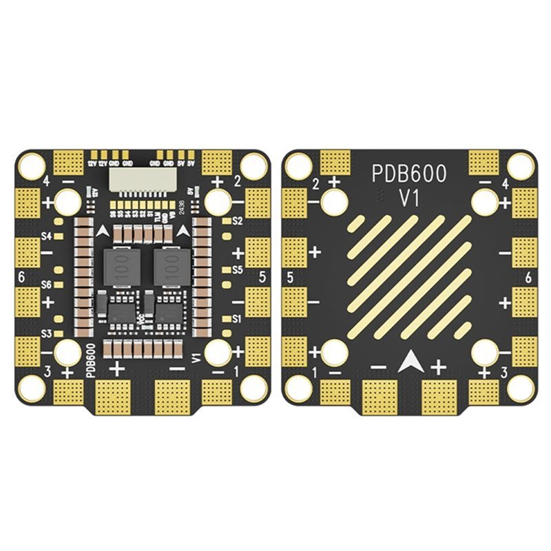 【CYBER MONDAY】1 Pc PDB600A 8S  - مراجعة Drone Power Distribution Board وسعره