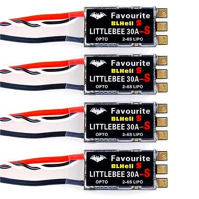 4Pcs LITTLEBEE BLHeli-s FVT Li - مراجعة Drone Power Distribution Board وسعره