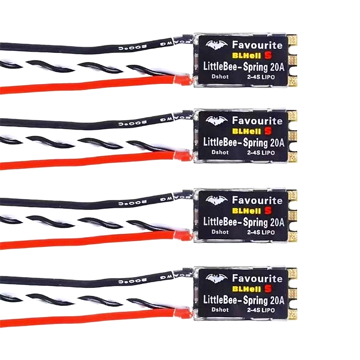 4Pcs LITTLEBEE BLHeli-s FVT Li - مراجعة Drone Power Distribution Board وسعره