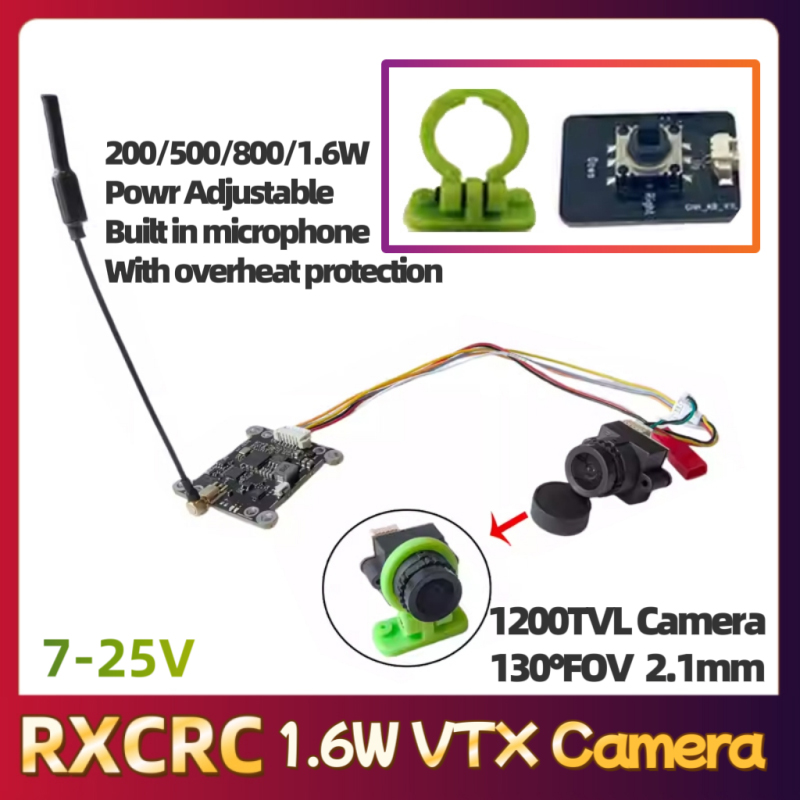 RXCRC 5.8G Module 48CH 1.6W VT - مراجعة Drone Frame وسعره