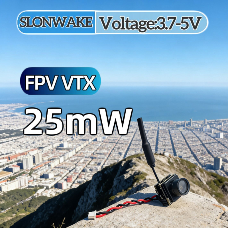 SLONWAKE FPV 25mW power simula - مراجعة Drone Frame وسعره