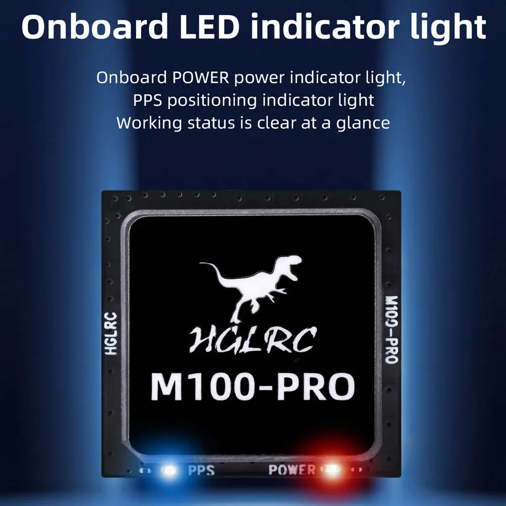HGLRC M100 PRO GPS Chip B101 1 - مراجعة Drone Compass وسعره