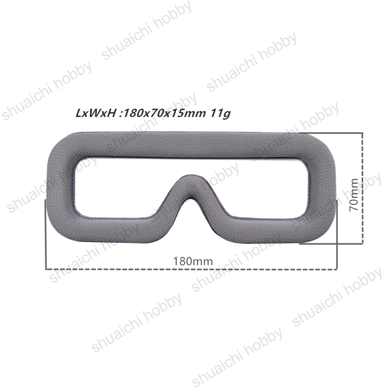 FPV Goggles Eye Mask Faceplate - مراجعة Drone Compass وسعره