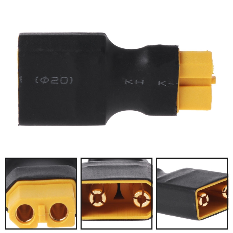 XT90 Male to XT60 Female Adapt - مراجعة Drone Charger وسعره