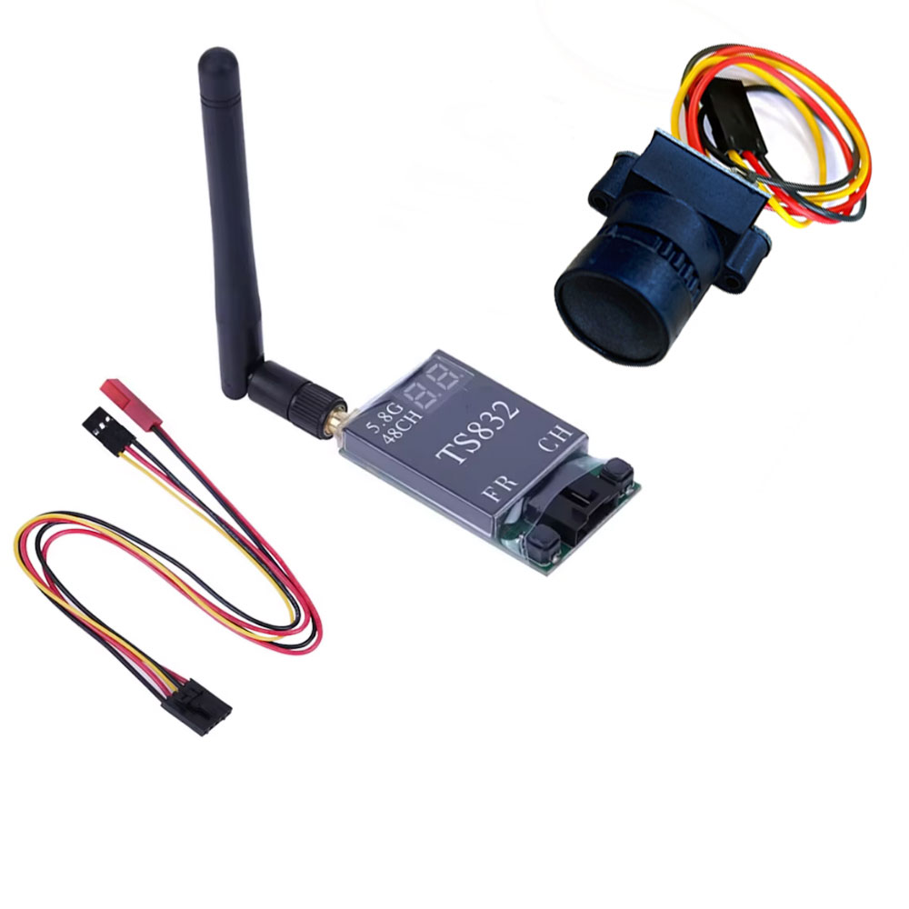 TS832 48CH 5.8G 600mw 5km Wire - مراجعة Drone Camera وسعره