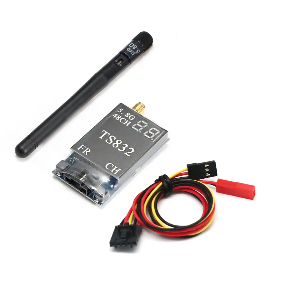 TS832 48CH 5.8G 600mw 5km Wire - مراجعة Drone Camera وسعره