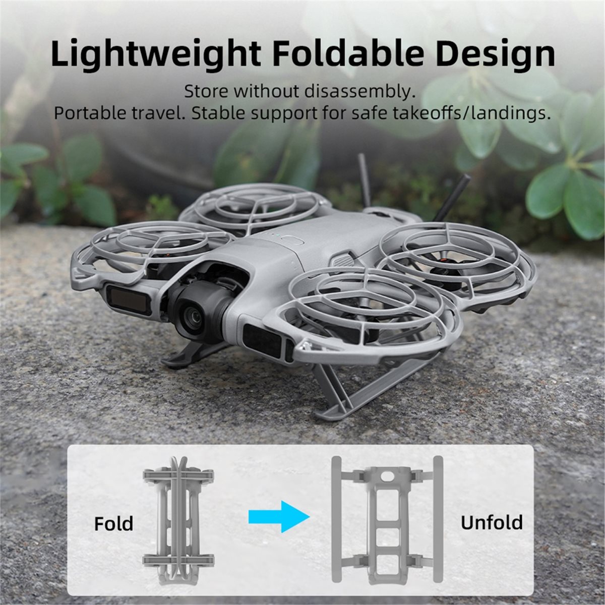 DTC5 Landing Gear for DJI NEO  - مراجعة Drone Landing Gear وسعره