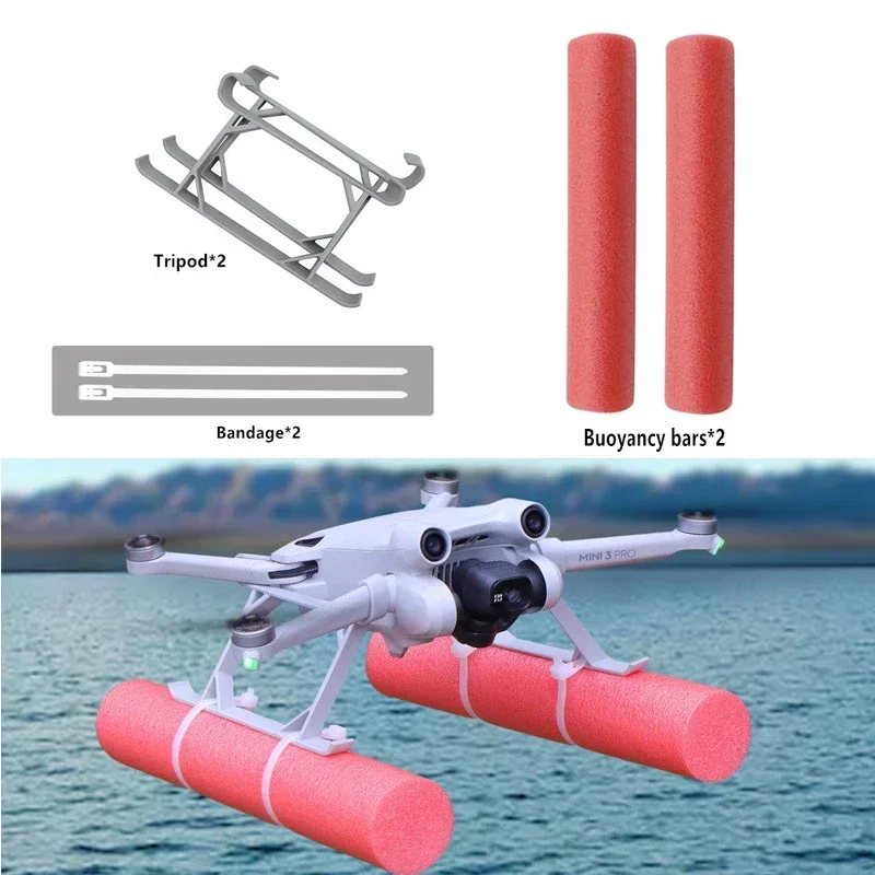 For DJI Mini 3/4 PRO/Mini3 Flo - مراجعة Drone Landing Gear وسعره