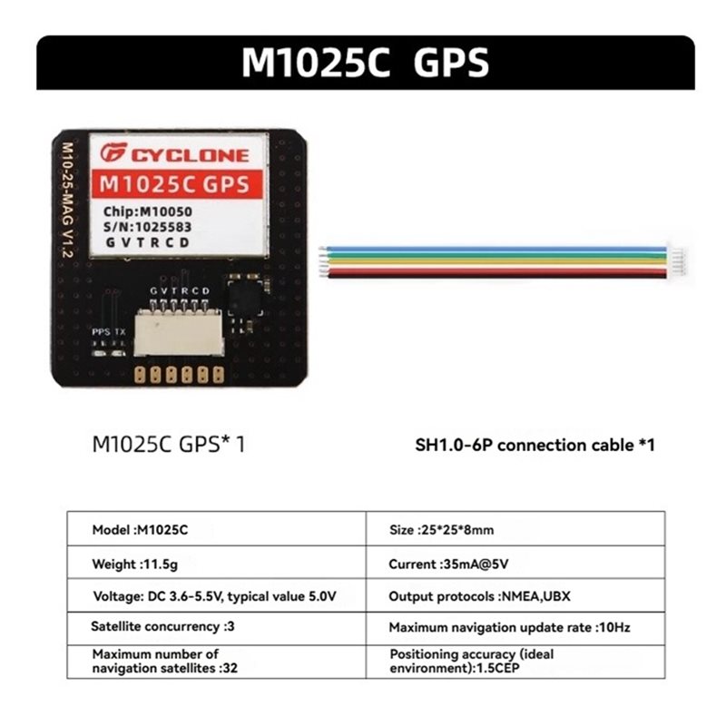 【NEWLY】M1025C M10 GPS Module I - مراجعة Drone Compass وسعره