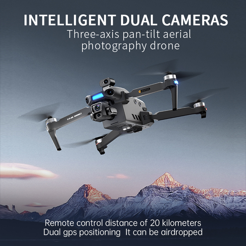2026 New 8K Dual Camera Drone  - مراجعة Drone Gps Mount وسعره