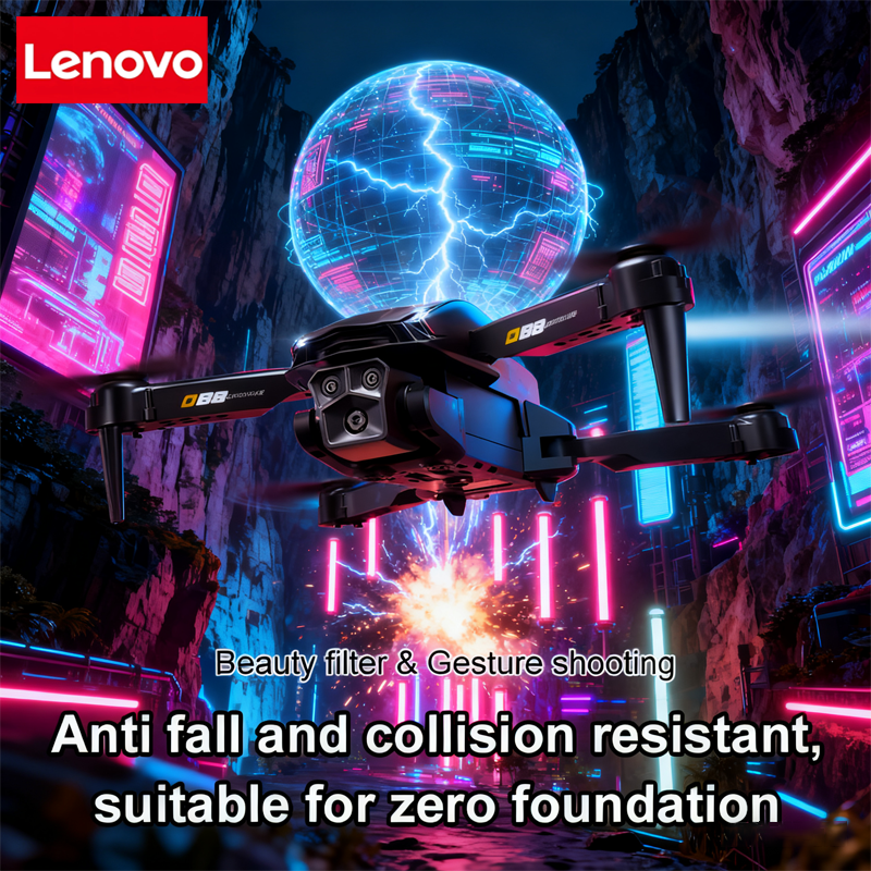 Lenovo D88 Drone 8K Aerial HD  - مراجعة Drone Gps Mount وسعره
