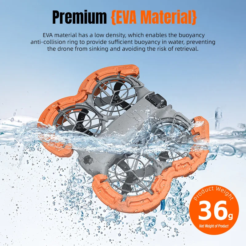 For DJI NEO 2 Drone Parts Prop - مراجعة Drone Propeller Guard وسعره