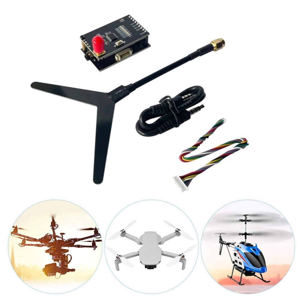 A63T-1.2G 2W VTX+1.2G 1.3G VRX - مراجعة Drone Receiver وسعره
