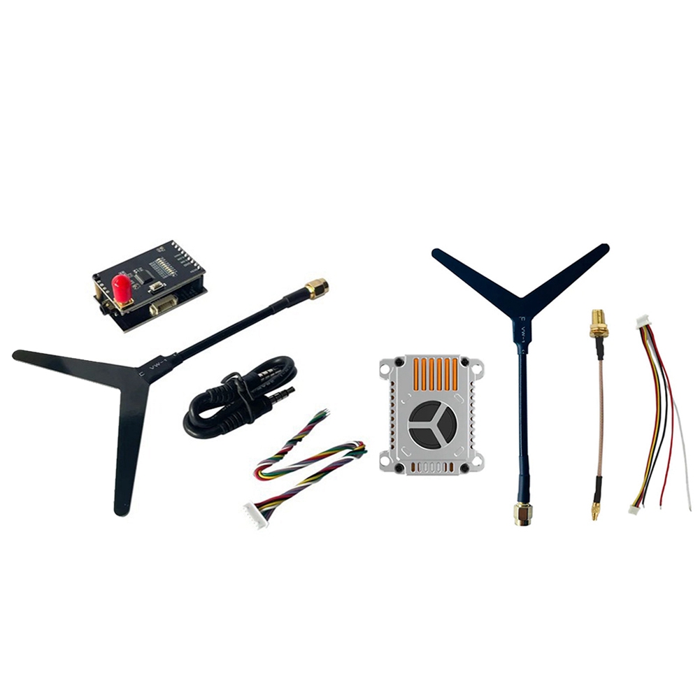 A63T-1.2G 2W VTX+1.2G 1.3G VRX - مراجعة Drone Receiver وسعره