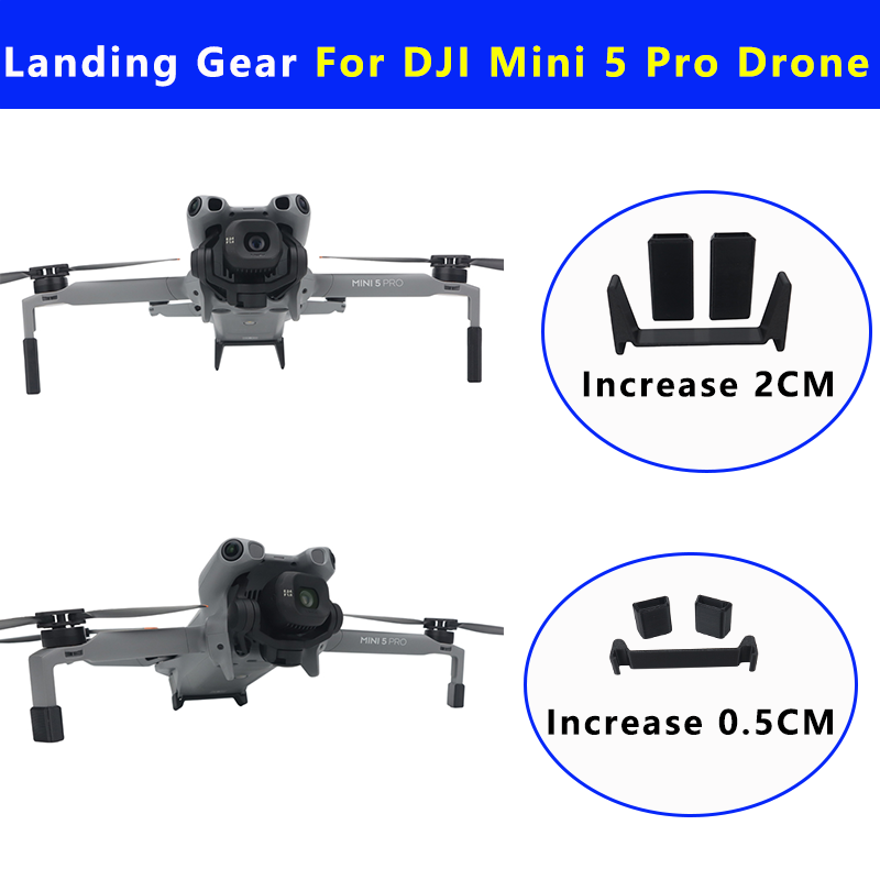 Landing Gear For DJI Mini 5 Pr - مراجعة Drone Landing Gear وسعره