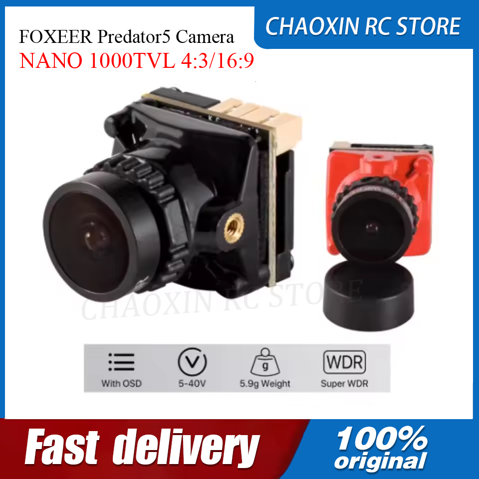 FOXEER Predator5 Camera NANO 1 - مراجعة Drone Camera وسعره