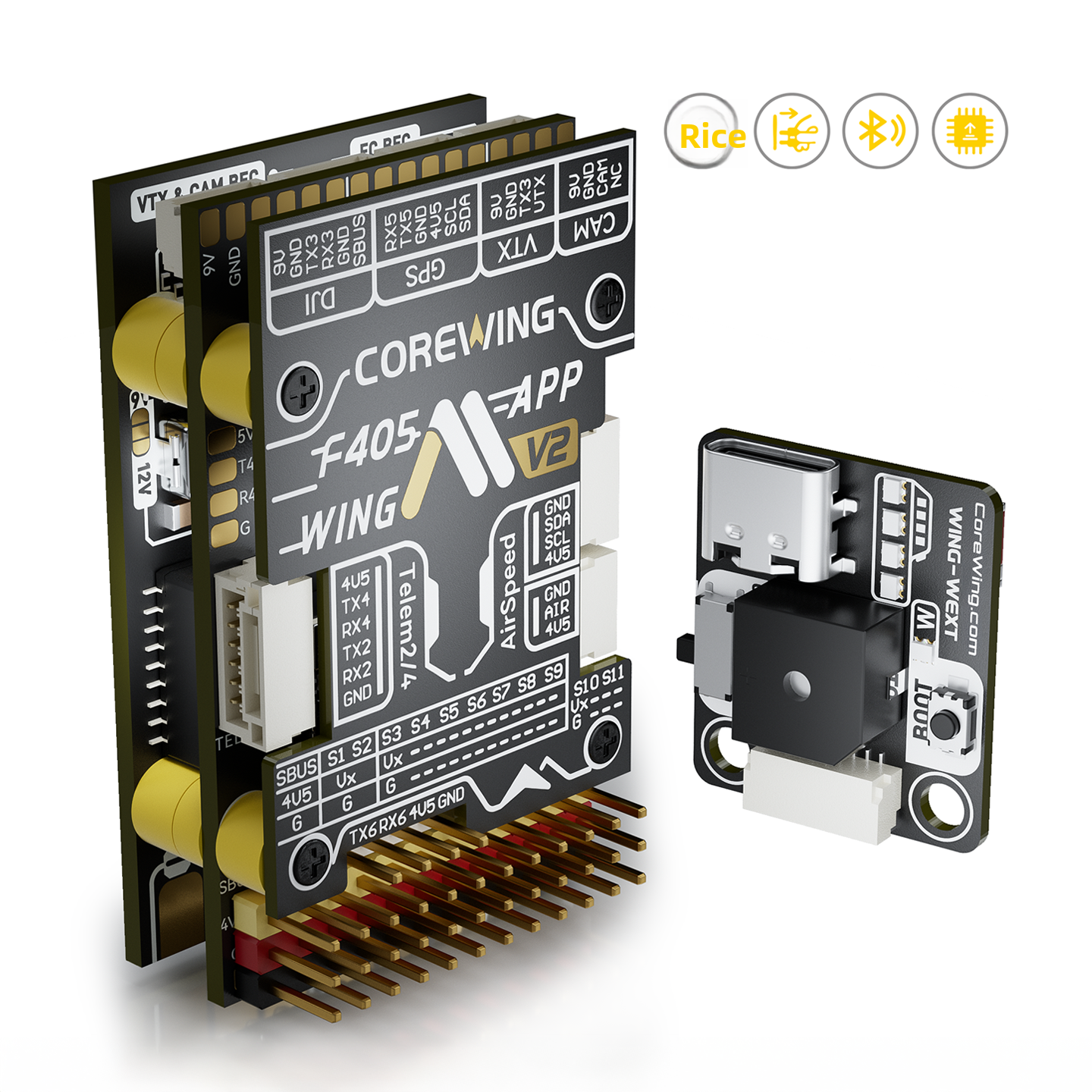 CSKY SpeedyBee F405 WING MINI  - مراجعة Drone Flight Controller وسعره