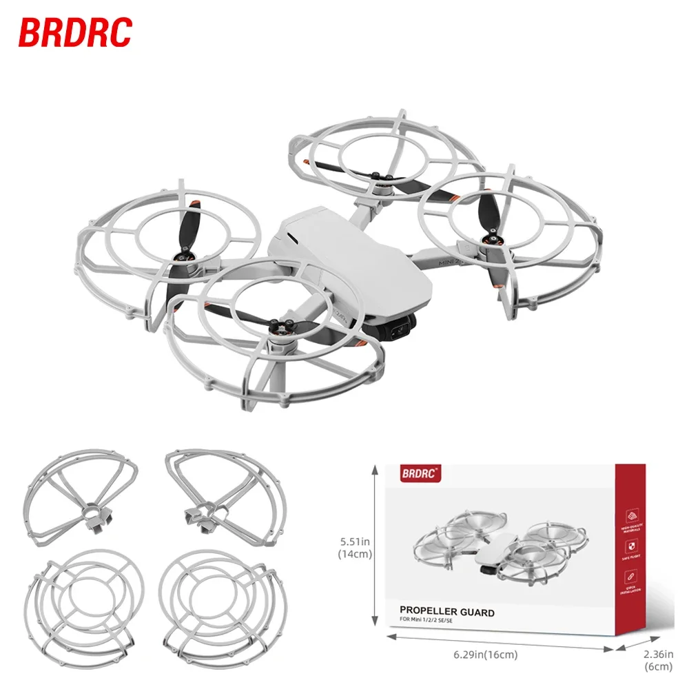 BRDRC Propeller Guard for DJI  - مراجعة Drone Propeller Guard وسعره
