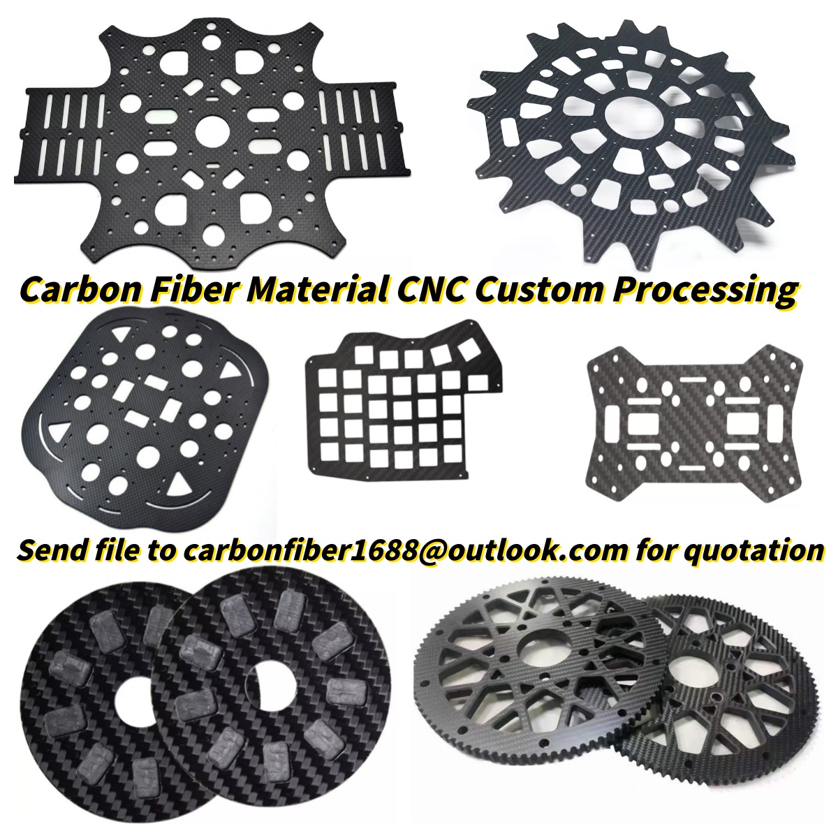 Carbon Fiber Sheet Plate Proce - مراجعة Drone Arm وسعره
