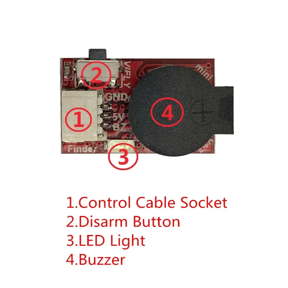 VIFLY Finder Mini - 100DB Micr - مراجعة Drone Buzzer وسعره