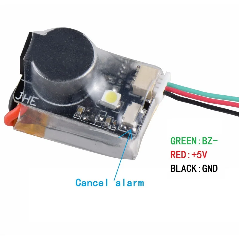 Mini Finder Buzzer JHEMCU JHE2 - مراجعة Drone Buzzer وسعره