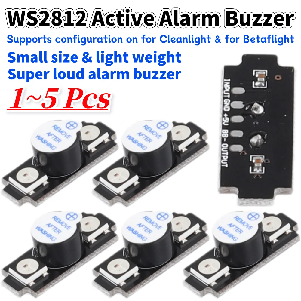 WS2812 Active Alarm Buzzer Col - مراجعة Drone Buzzer وسعره