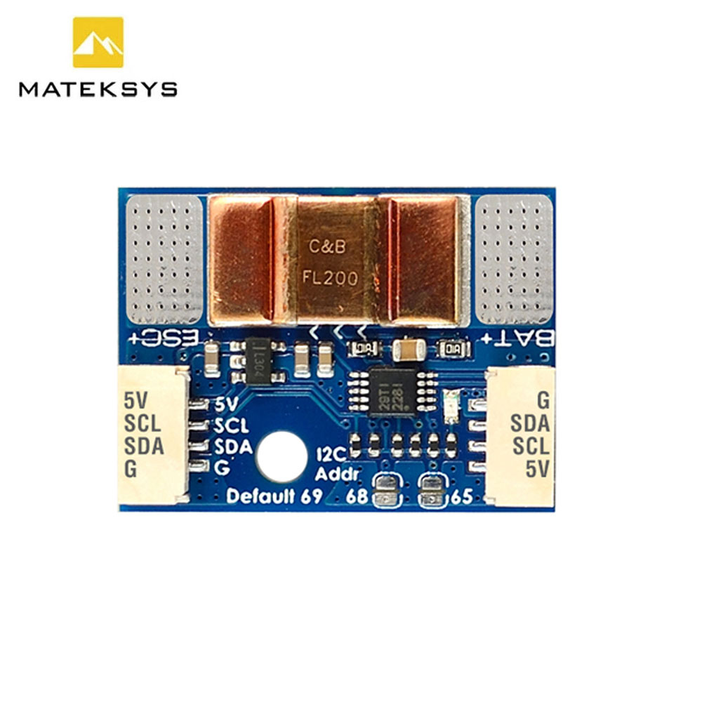 MATEK Mateksys I2C-INA-BM ULTR - مراجعة Drone Power Distribution Board وسعره