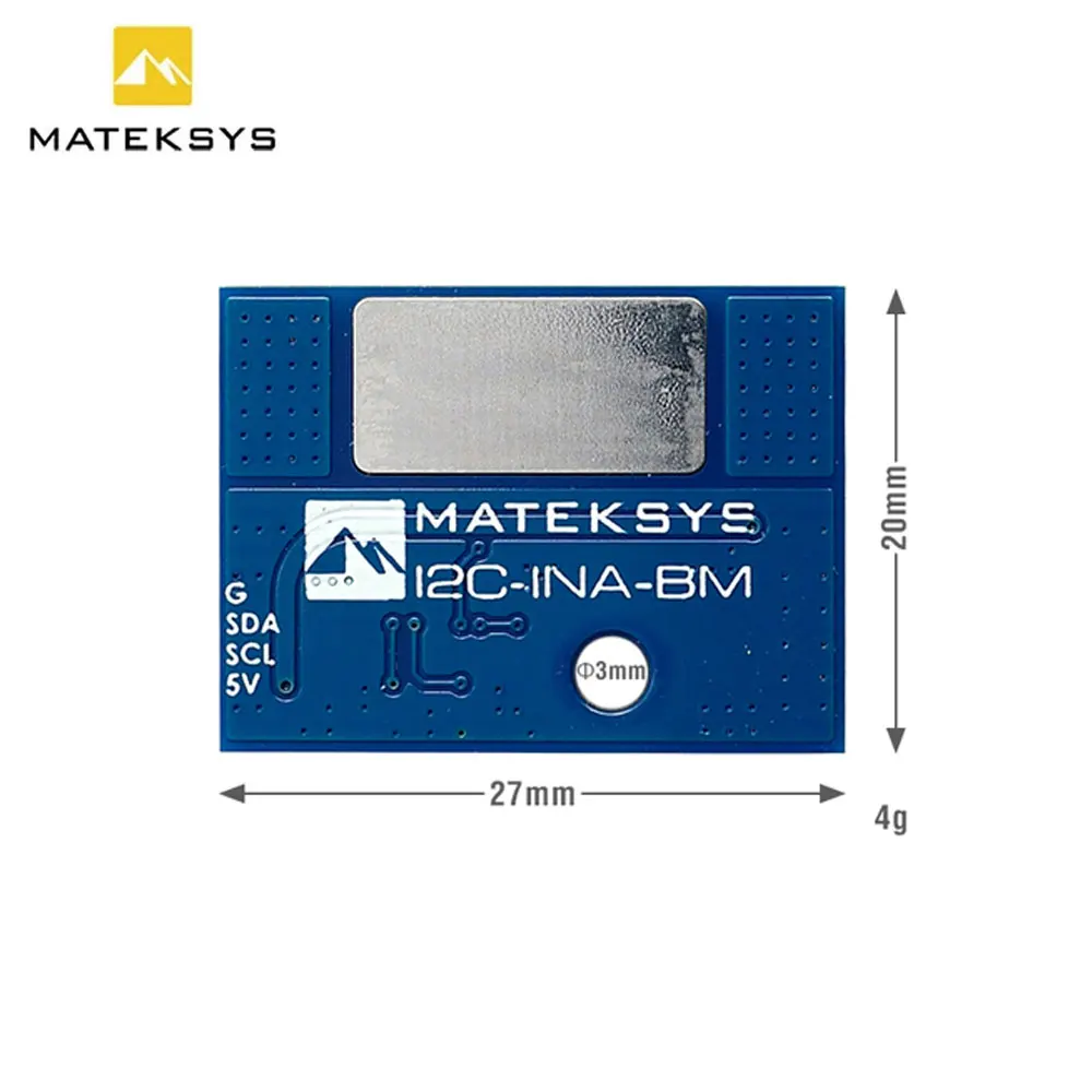 MATEK Mateksys I2C-INA-BM ULTR - مراجعة Drone Power Distribution Board وسعره