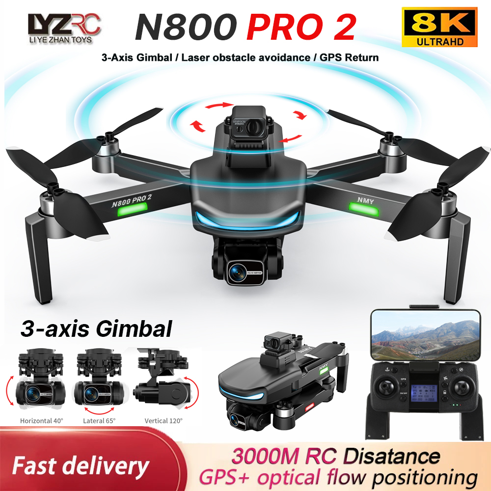 N800 PRO 2 GPS Drone Professio - مراجعة Drone Gps Mount وسعره